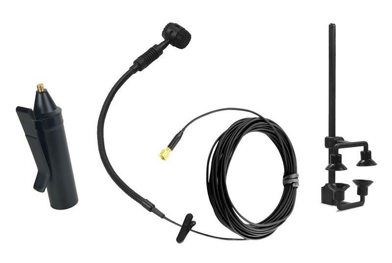 HEIMU Clip On Instrument Condenser Microphone + Universal Clip (for Guitar) - Image 1